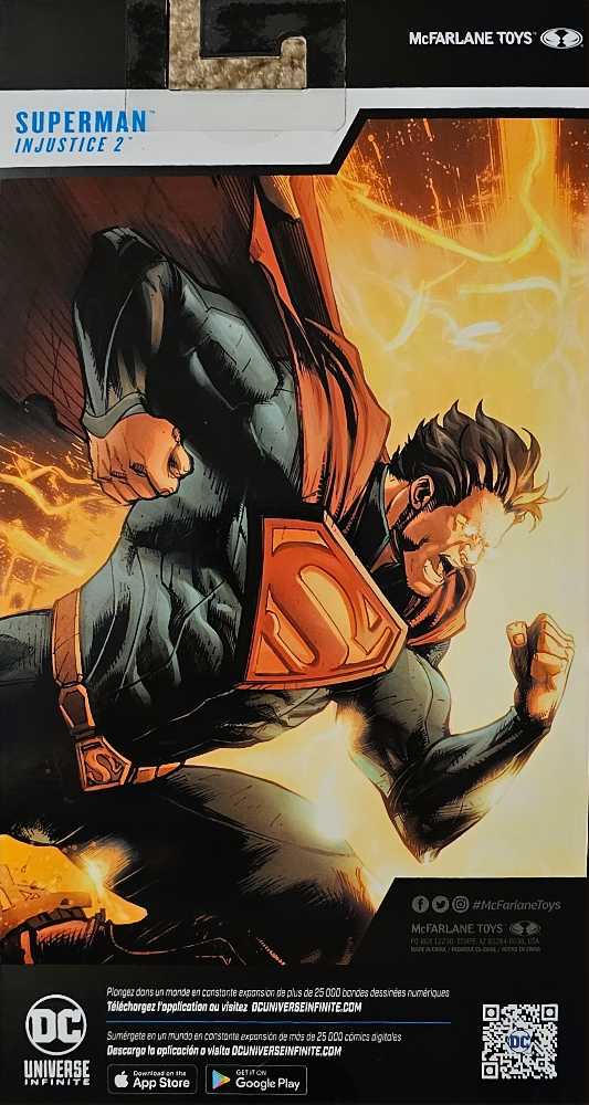 Superman - McFarlane Toys (Injustice 2) action figure collectible [Barcode 787926153965] - Main Image 2