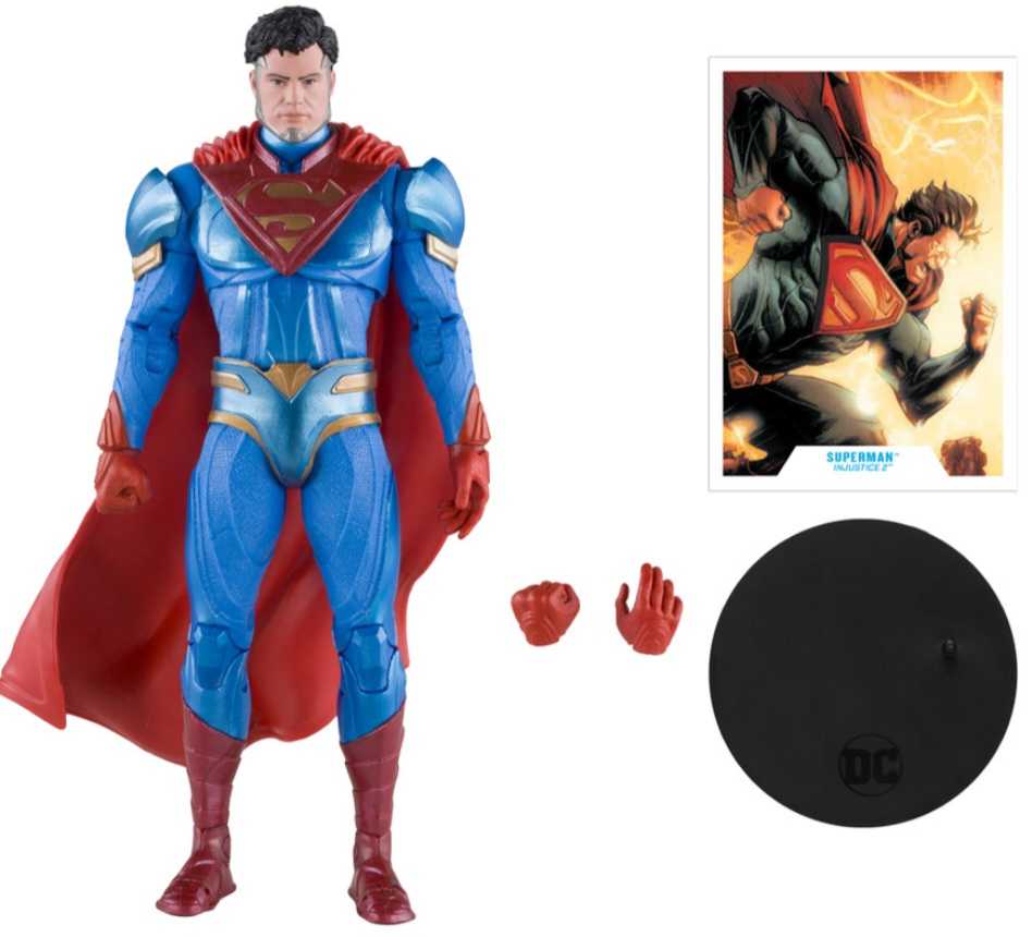 Superman - McFarlane Toys (Injustice 2) action figure collectible [Barcode 787926153965] - Main Image 3