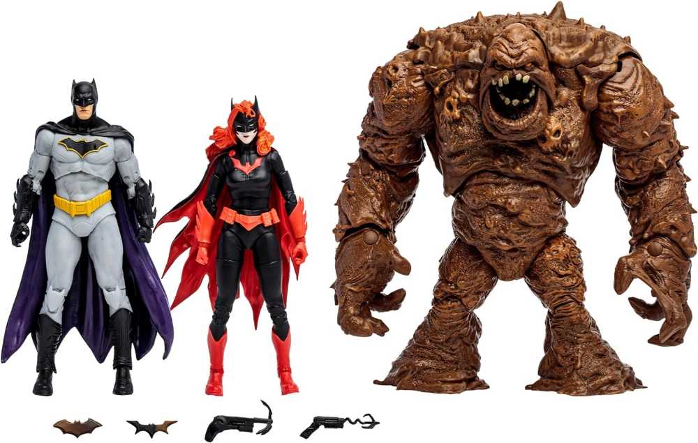 Clayface, Batman And Batwoman - Todd McFarlane Toys (DC Rebirth) action figure collectible [Barcode 787926156942] - Main Image 3