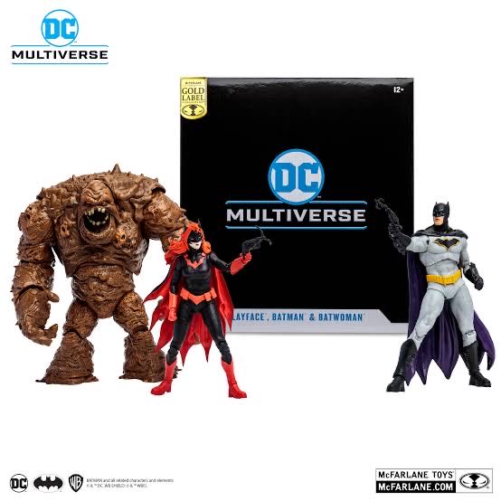 Clayface, Batman And Batwoman - Todd McFarlane Toys (DC Rebirth) action figure collectible [Barcode 787926156942] - Main Image 4