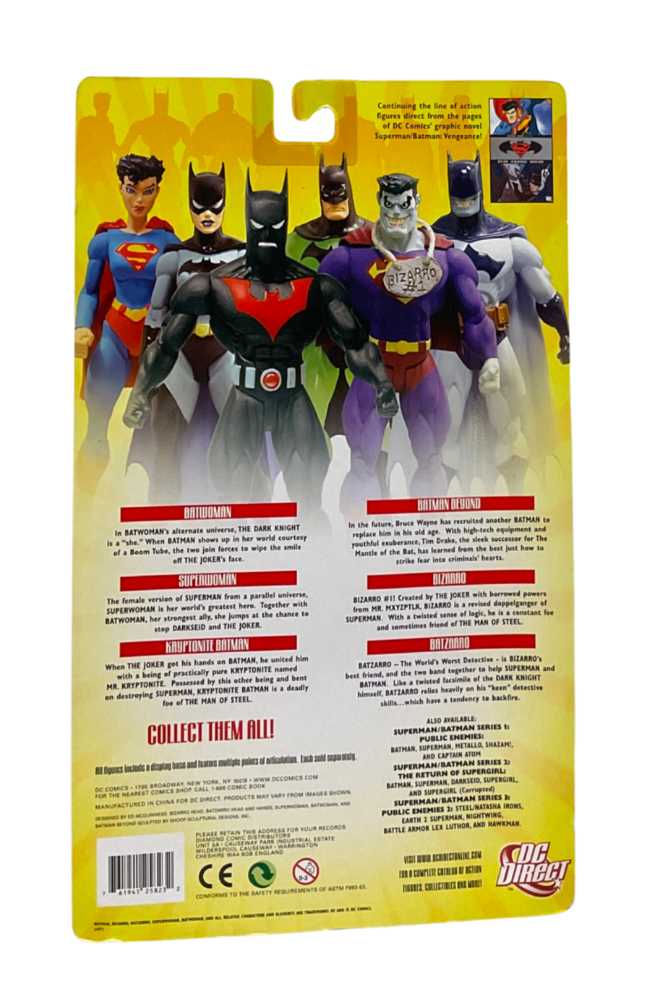 DC Comics Batman Vs Superman Bizarro - DC Direct (Superman / Batman: Vengence 2) action figure collectible - Main Image 2