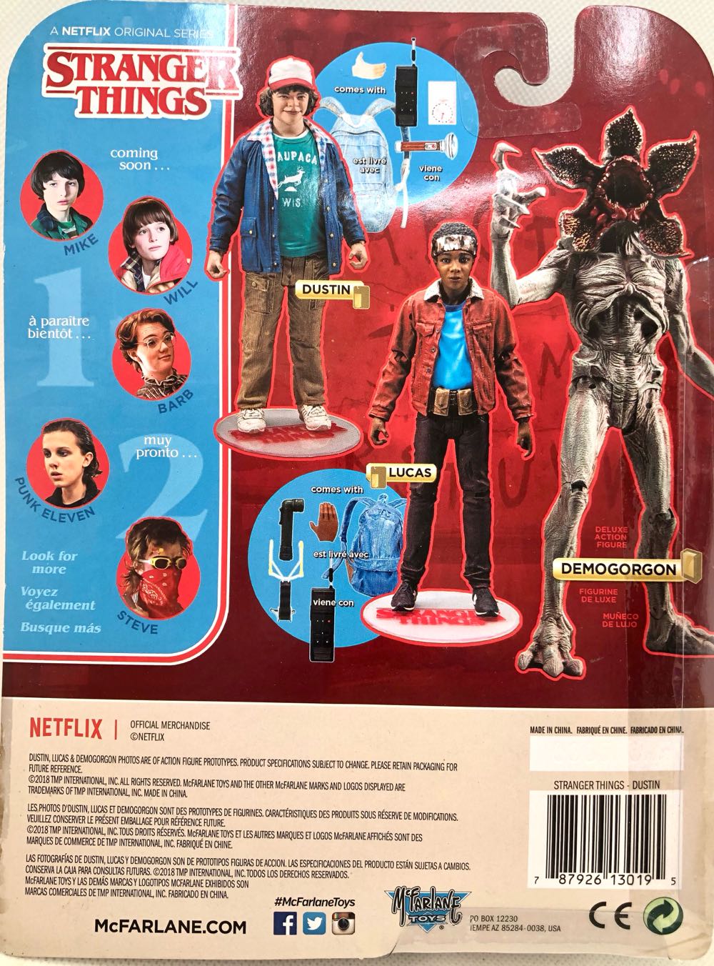 Dustin - McFarlane Toys (Stranger Things) (Stranger Things) action figure collectible - Main Image 2