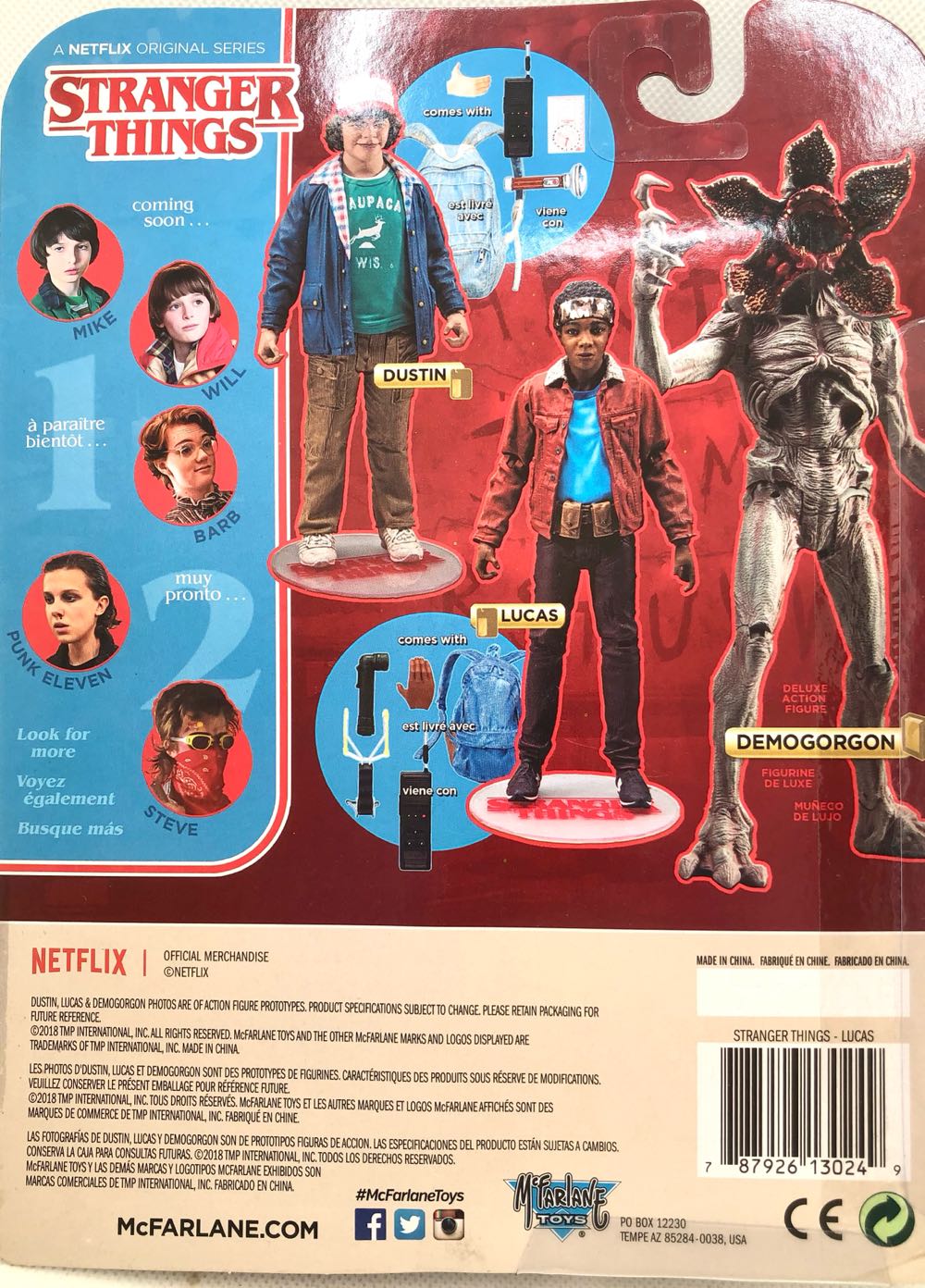 Lucas - McFarlane Toys (Stranger Things) (Stranger Things) action figure collectible - Main Image 2