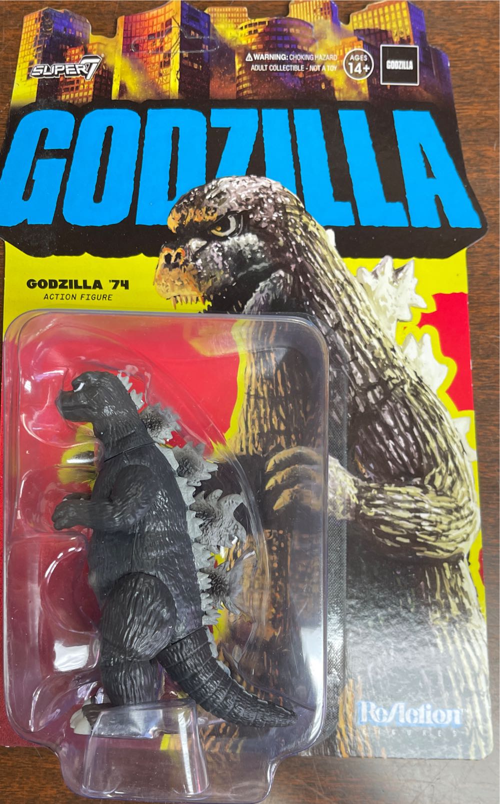 Godzilla (1974) - Super7 (Godzilla) action figure collectible [Barcode 840049830318] - Main Image 1