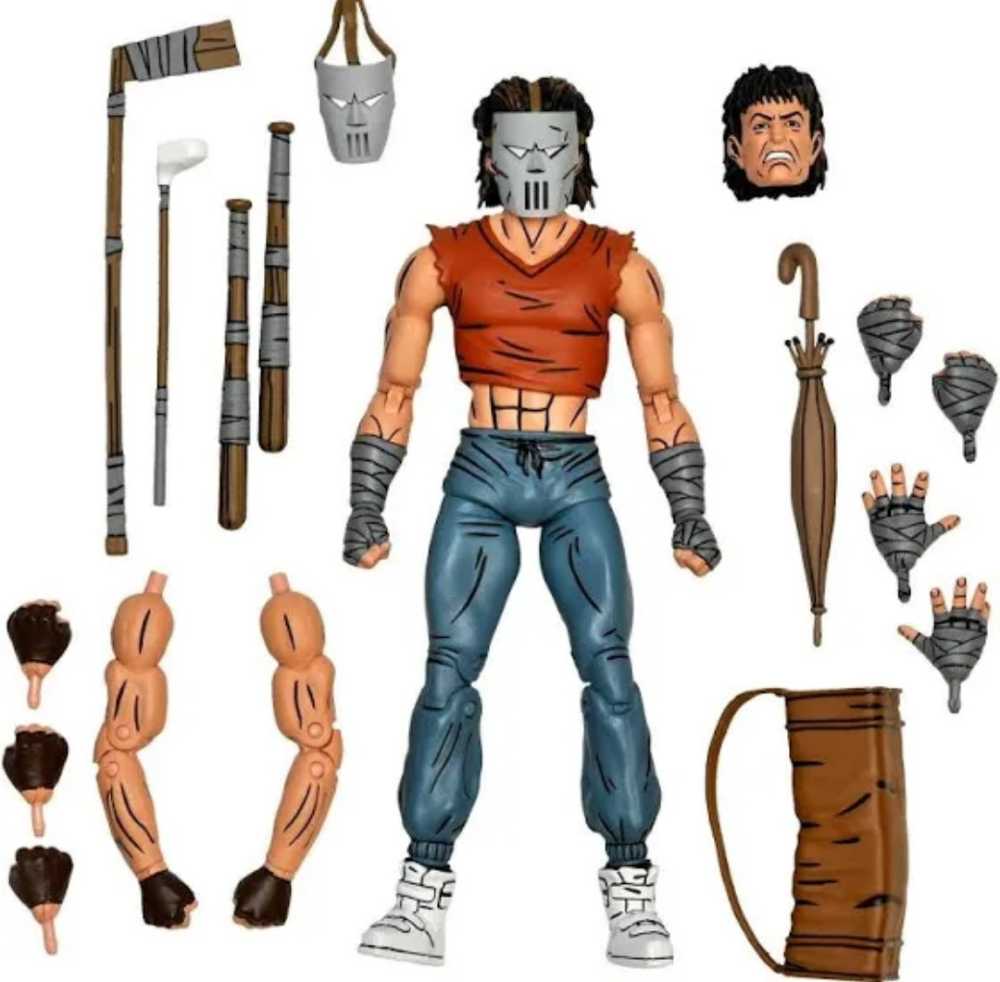 Neca Teenage Mutant Ninja Turtles Casey Jones (Classic Colors - Mirage Comics) - Neca (Teenage Mutant Ninja Turtles (Comic)) action figure collectible [Barcode 634482543351] - Main Image 3