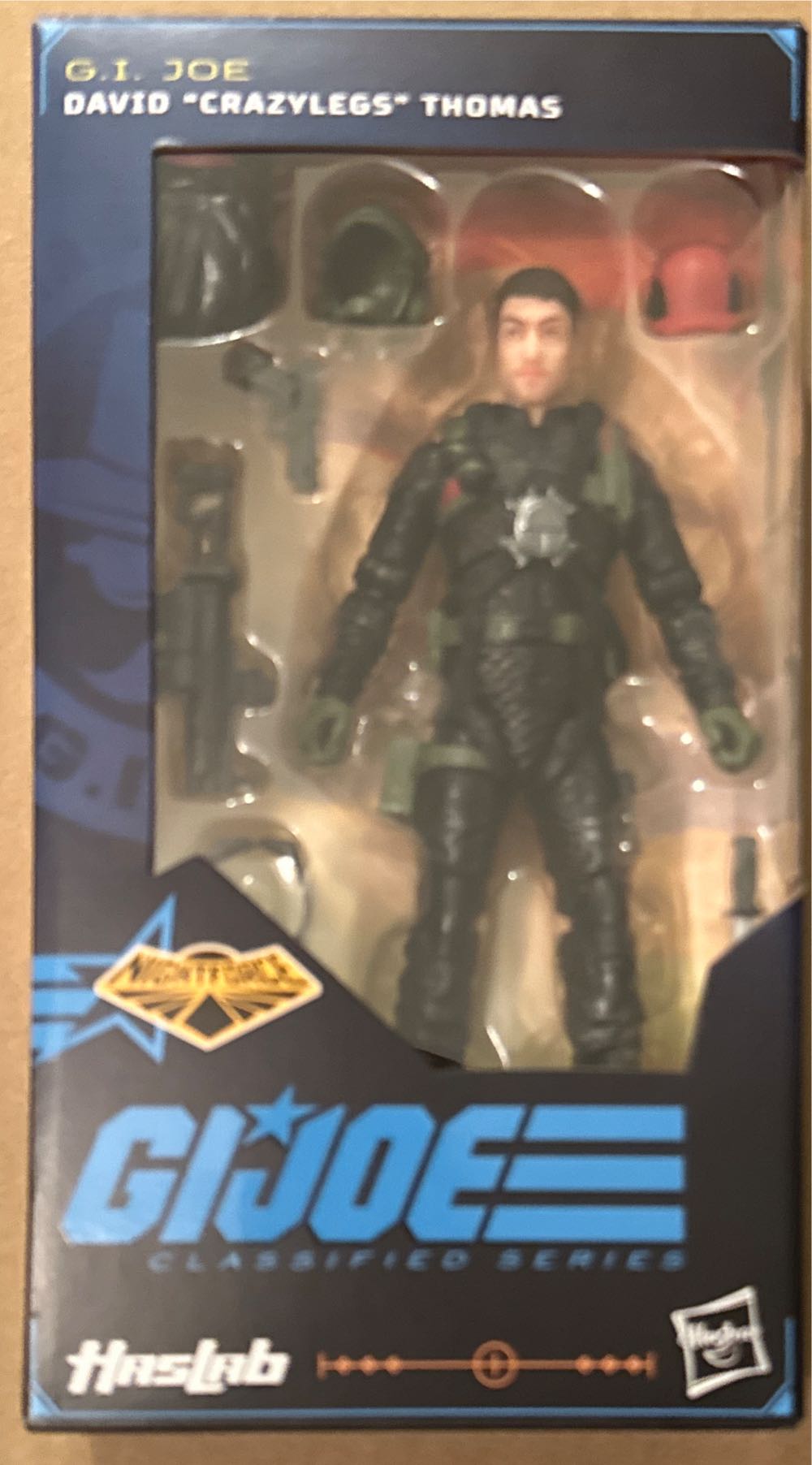 G.I. Joe Classified 145: Night Force David “Crazylegs” Thomas - Hasbro (G.I. Joe Classified) (G.I. Joe: Classified Series) action figure collectible - Main Image 2