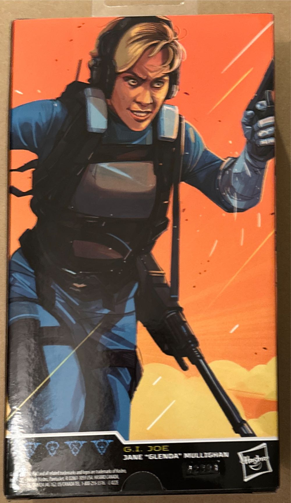 144 | Jane “Glenda” Mullighan - Hasbro (G.I. Joe Classified) (G.I.Joe Classified Series) action figure collectible - Main Image 3