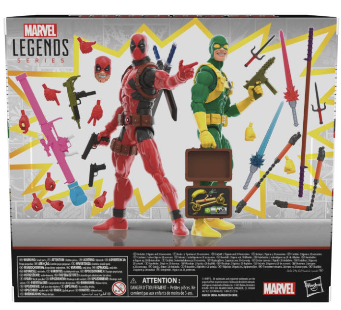 Marvel Legends DEADPOOL & BOB, AGENT OF HYDRA Pulse Exclusive - Hasbro (Marvel Legends Deluxe Series) action figure collectible - Main Image 2