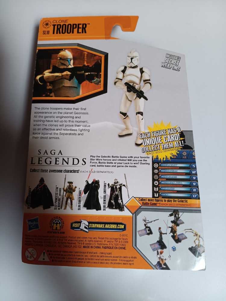 Clone Trooper (Phase 1) - Hasbro (Attack Of The Clones) action figure collectible [Barcode 653569511465] - Main Image 2