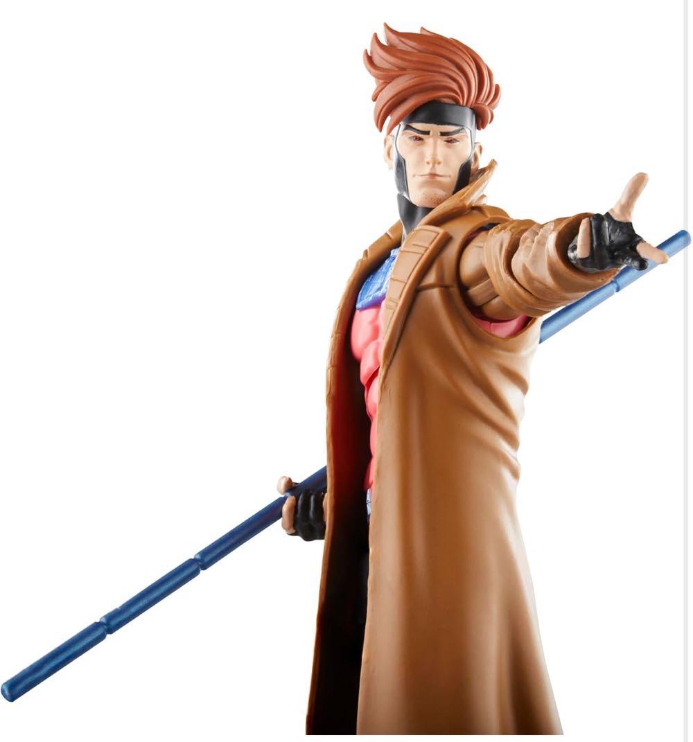 Gambit (X-Men ’97) - Hasbro (X-Men ’97 Retro Wave 1) action figure collectible [Barcode 5010996143761] - Main Image 5