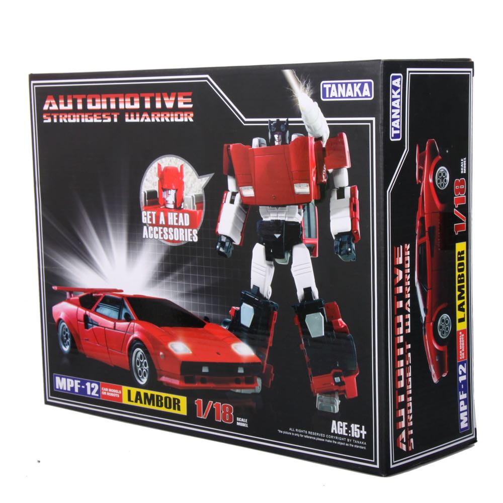 MPF-12 Lambor (Sideswipe) - Wei Jiang action figure collectible - Main Image 4