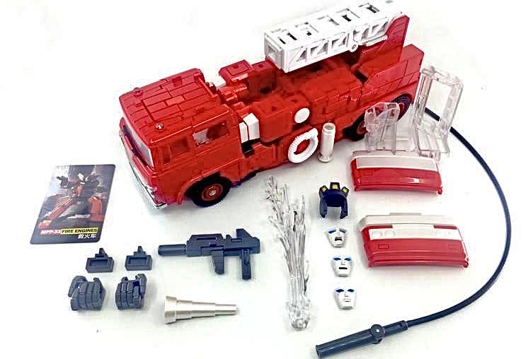 MPP-33 Fire Engines (Inferno) - Wei Jiang (Transformers Third Party) action figure collectible - Main Image 2