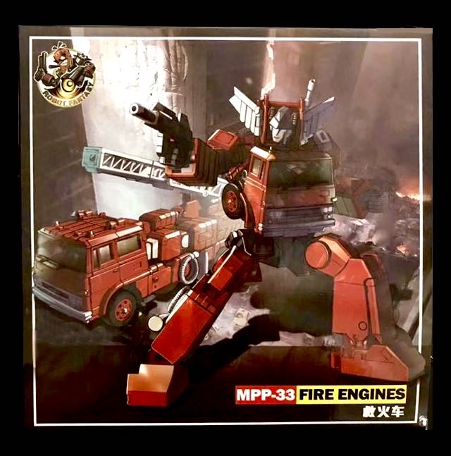 MPP-33 Fire Engines (Inferno) - Wei Jiang (Transformers Third Party) action figure collectible - Main Image 4