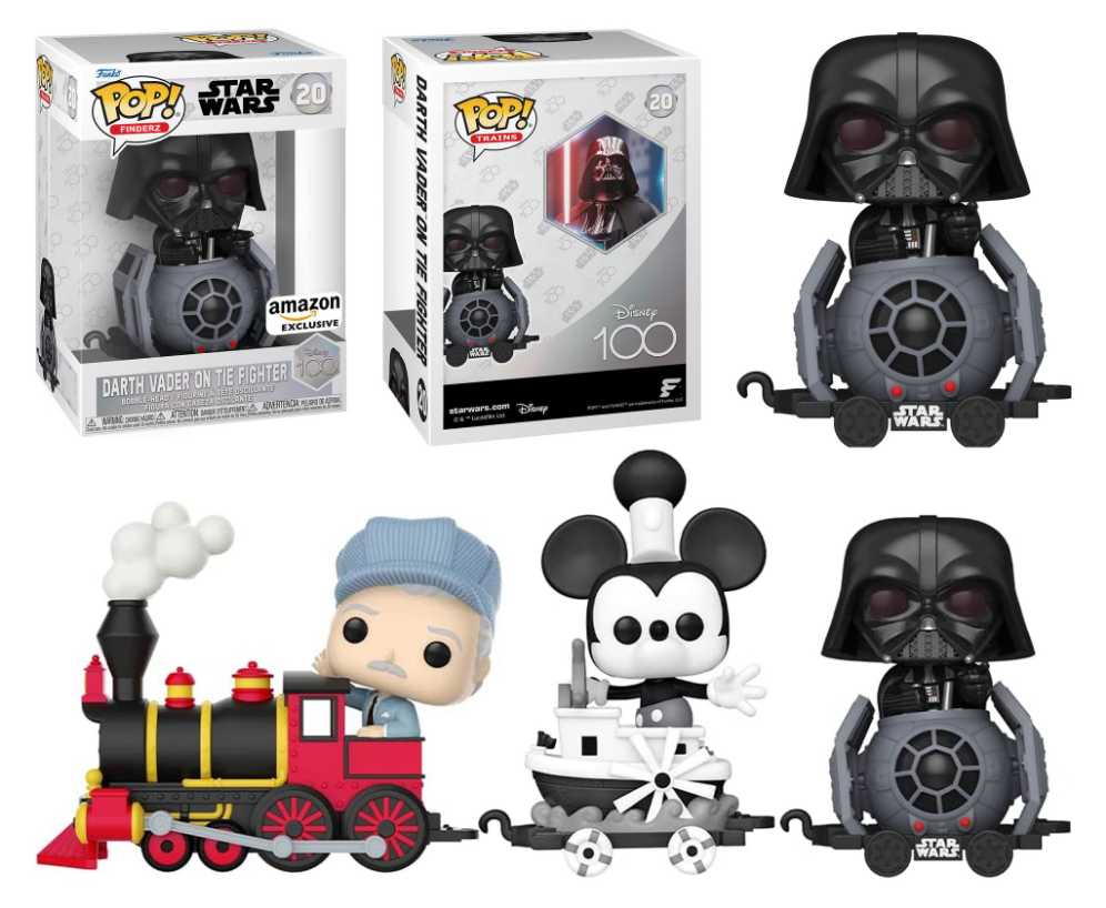 Darth Vader On Tie - Funko (Funko POP! Star Wars) action figure collectible [Barcode 889698704571] - Main Image 4