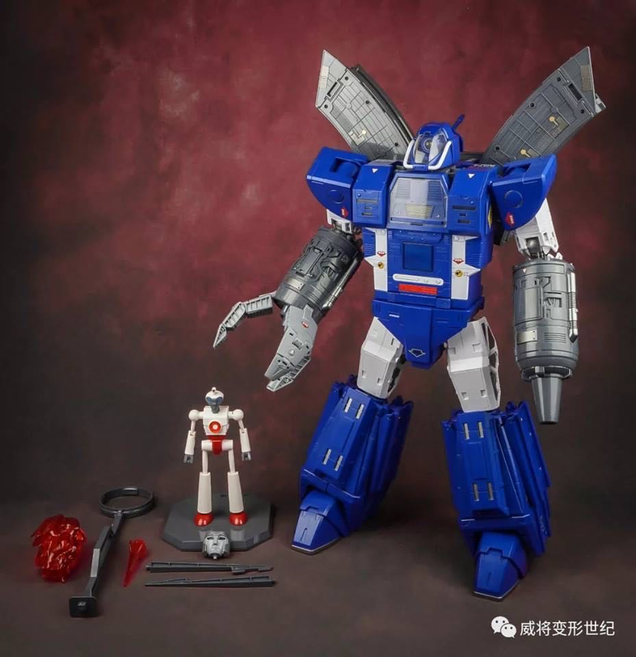 Cybertron Robot Guardian (Ultima Guard, Blue) - Wei Jiang action figure collectible - Main Image 3
