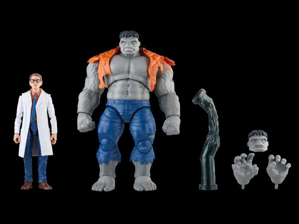 Gray Hulk (60th Anniversary) - Hasbro (Marvel) action figure collectible - Main Image 3