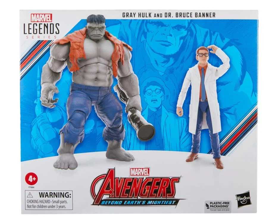 Gray Hulk (60th Anniversary) - Hasbro (Marvel) action figure collectible - Main Image 4
