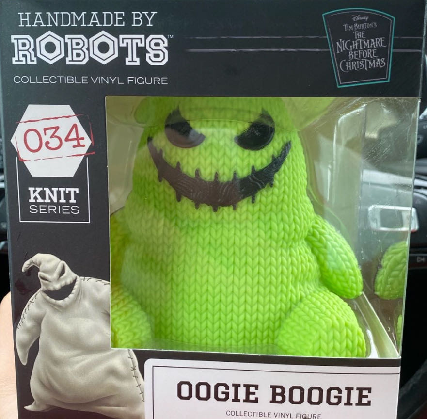 34 Oogie Boogie Green  - Handmade By Robots action figure collectible - Main Image 2