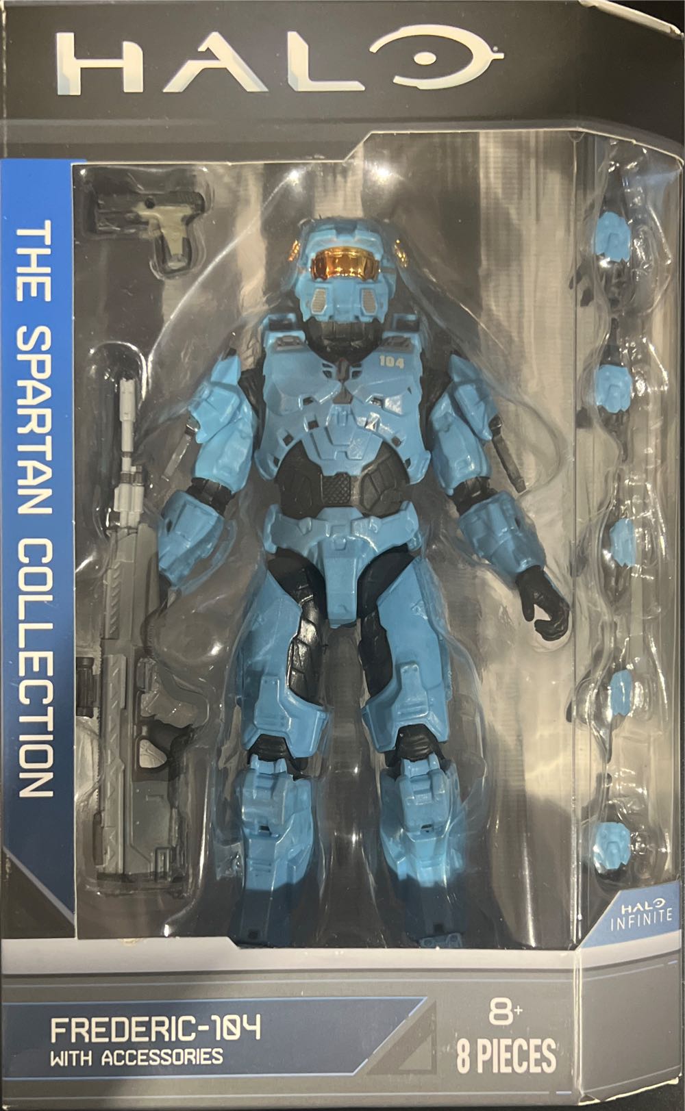 Spartan Frederic-104 - Jazwares (Halo: The Spartan Collection) action figure collectible [Barcode 191726432036] - Main Image 1
