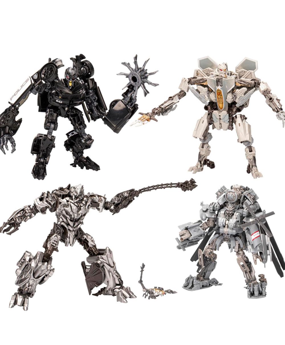 Transformers Movie 1 Decepticon 4 Pack - Hasbro (Transformers Studio Series Transformers Movie 1 15th Anniversary Decepticon 4 Pack) action figure collectible [Barcode 5010996156877] - Main Image 4