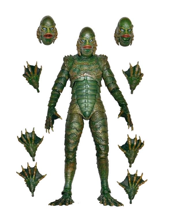 Ultimate BW Creature From The Black Lagoon - Neca (Universal Monsters) action figure collectible [Barcode 634482048238] - Main Image 2