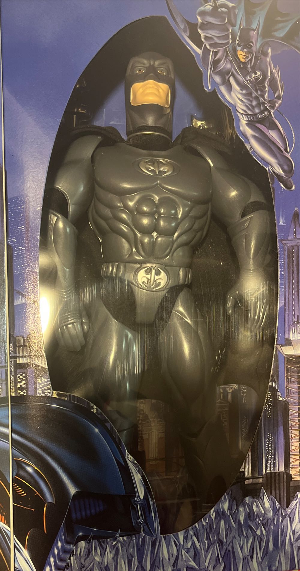 Batman & Robin Ice Battle Batman Collector Edition Kenner Dc New Batman 12” Collectors  action figure collectible [Barcode 076281278995] - Main Image 2