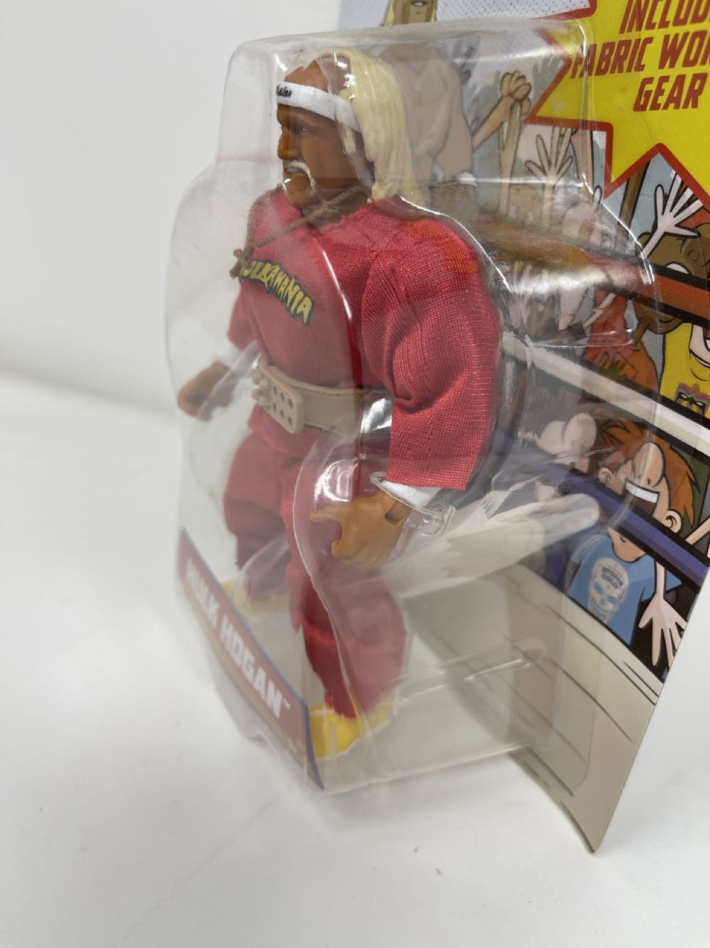 Hulk Hogan Superstars ( Blue Boots ) - Mattel (WWE) action figure collectible [Barcode 194735115631] - Main Image 3