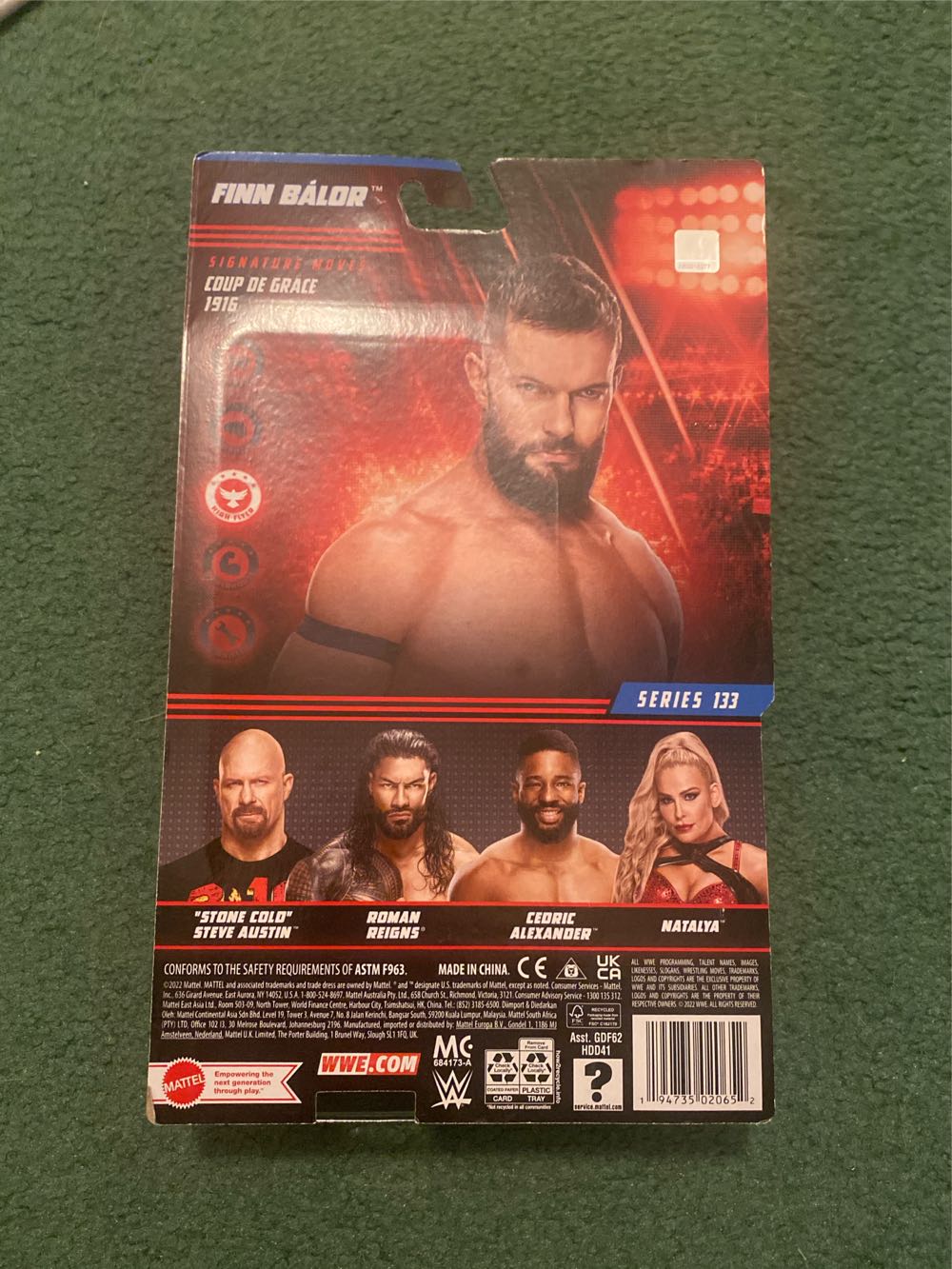 Finn Bálor  action figure collectible [Barcode 194735020652] - Main Image 3