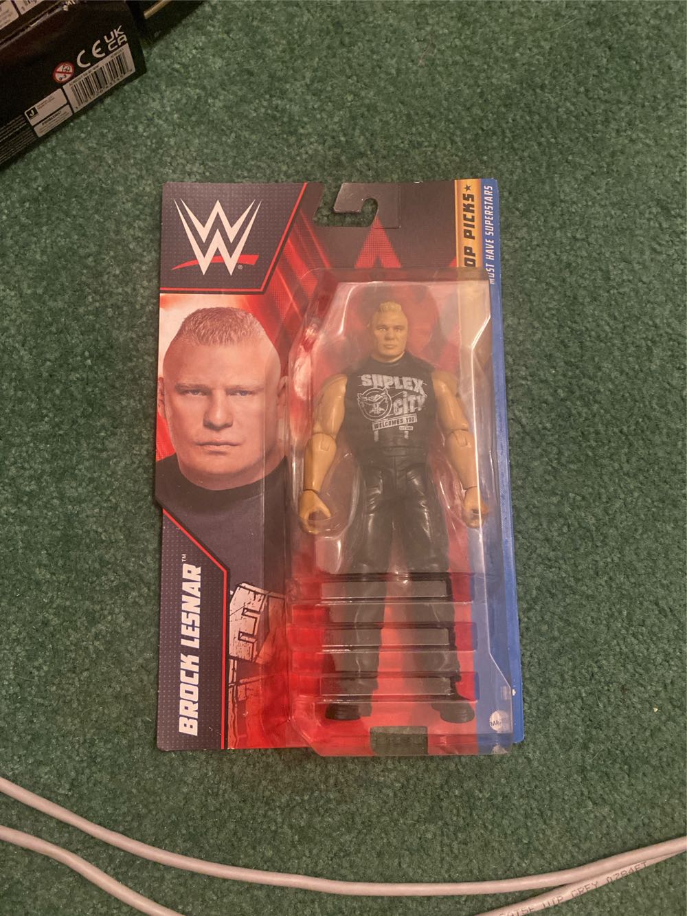 WWE: Brock Lesnar  action figure collectible [Barcode 194735021185] - Main Image 2