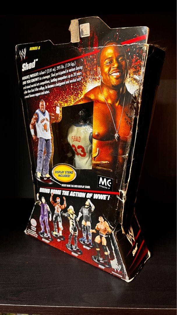Shad (Gaspard) - Mattel (WWE Elite Series 6) action figure collectible - Main Image 2