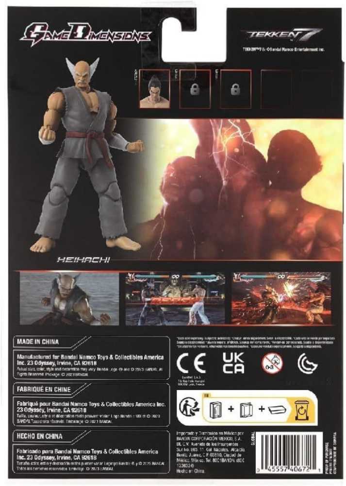 Game Dimensions Tekken Heihatchi Mishima  action figure collectible - Main Image 2
