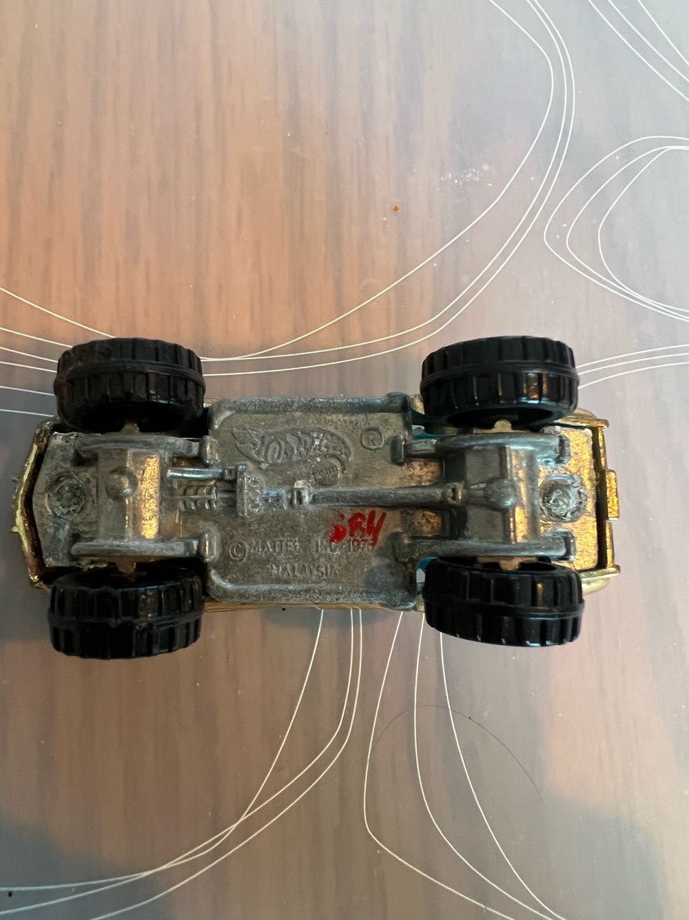 Corvette 20th Anniversary - Mattel (Hotwheels Loose Long Hoods) action figure collectible - Main Image 2