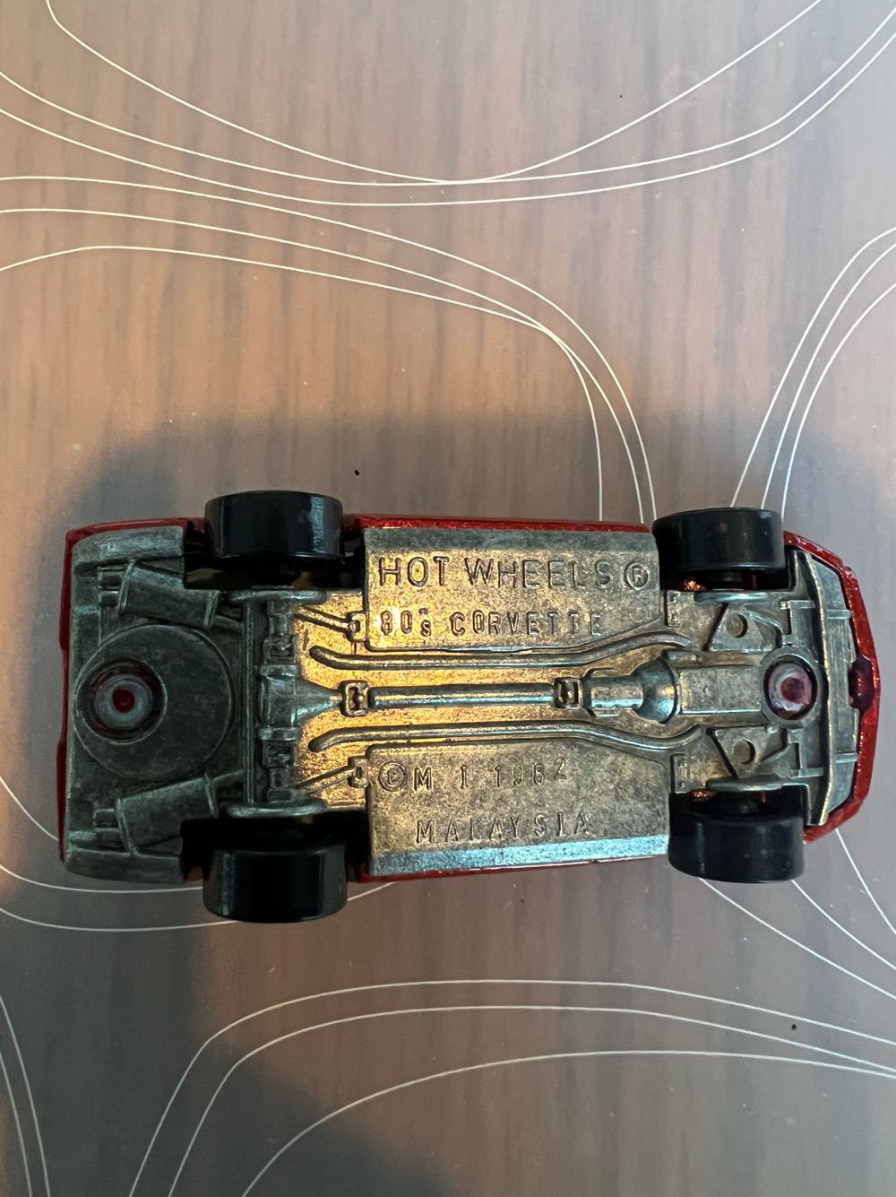 Corvette 80s - Mattel (Hotwheels Loose Hard Top Corvettes) action figure collectible - Main Image 2