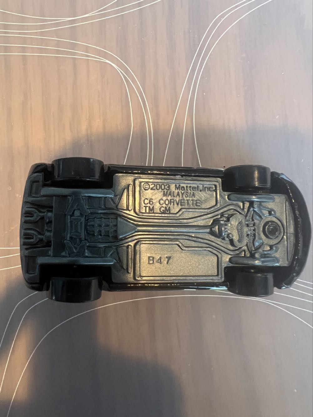 Corvette C6 - Mattel (Hotwheels Loose C6 Corvettes) action figure collectible - Main Image 2