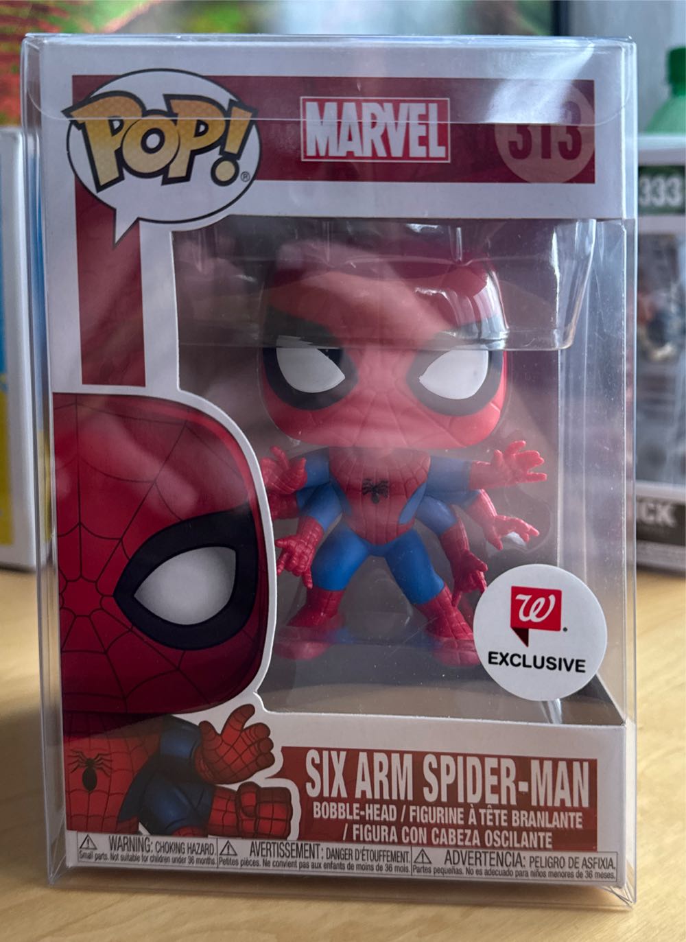 Funko Pop Six Arm Spider-man Exclusive  action figure collectible [Barcode 889698294690] - Main Image 2