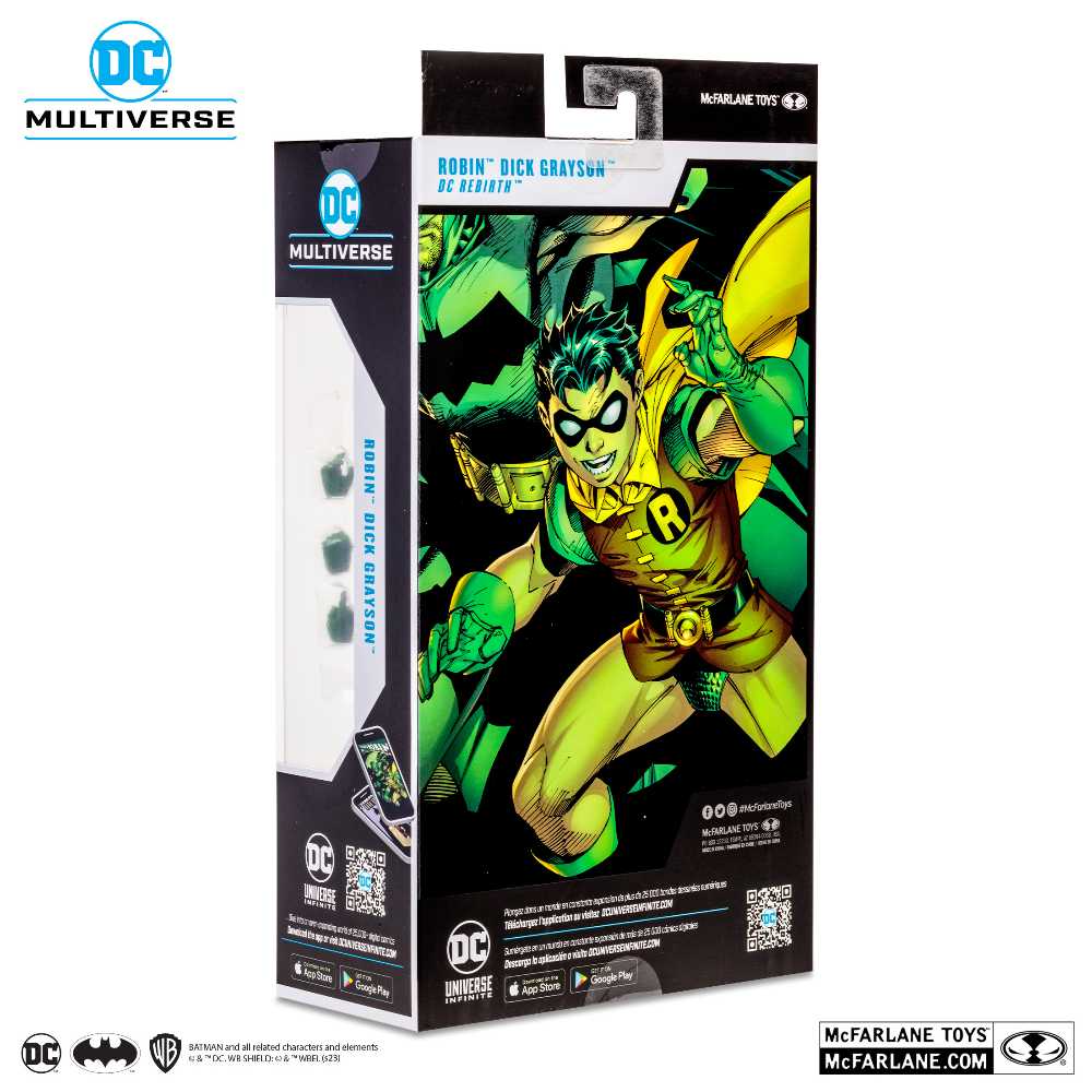 Robin (Dick Grayson) - Todd McFarlane Toys (DC Multiverse) action figure collectible - Main Image 2