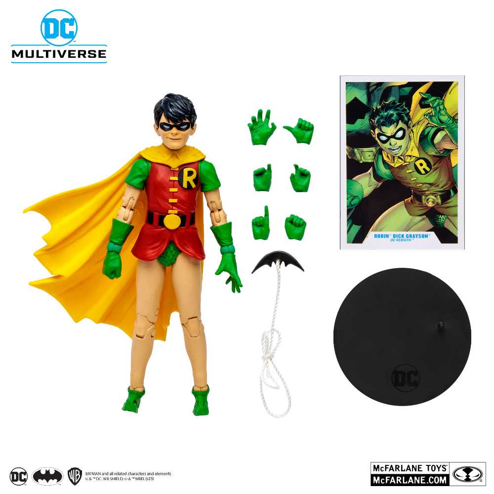 Robin (Dick Grayson) - Todd McFarlane Toys (DC Multiverse) action figure collectible - Main Image 3