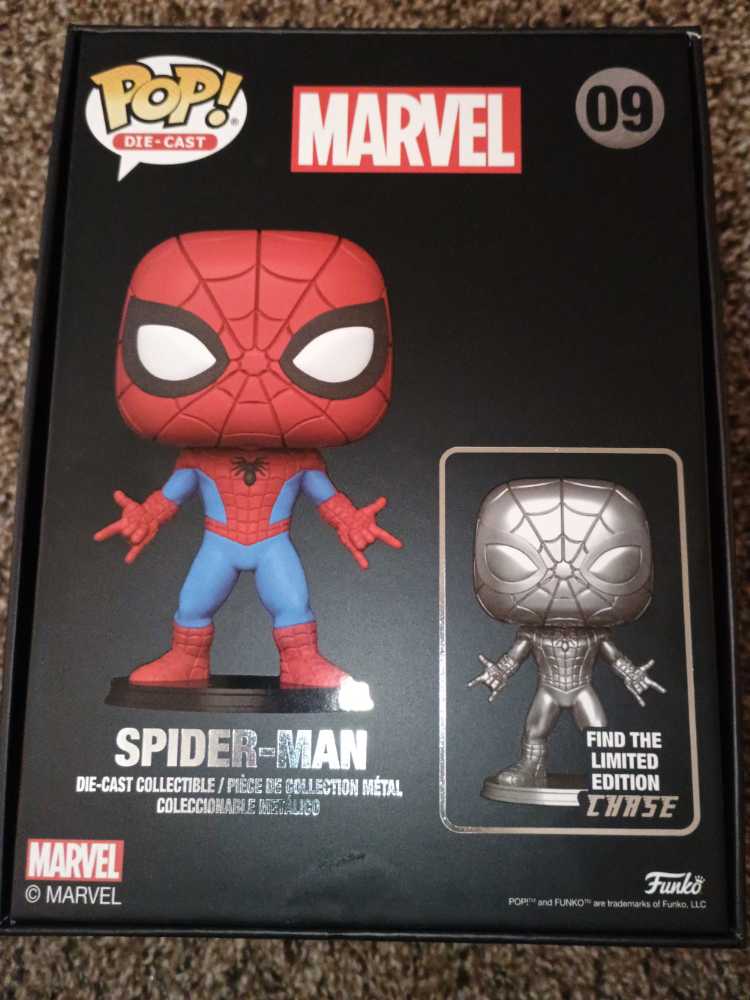 Die-Cast: Spider-Man #09 - Funko (Spider-Man) action figure collectible [Barcode 889698748087] - Main Image 3