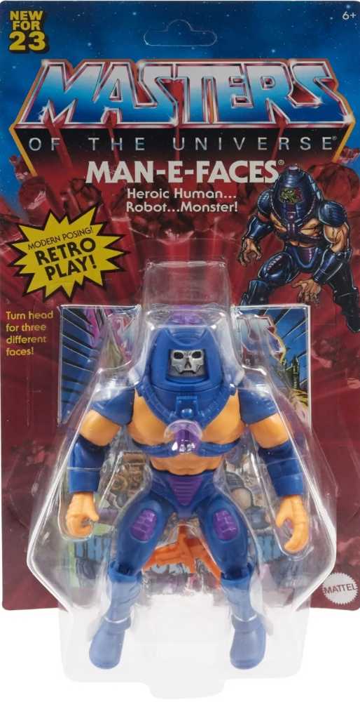 Man-E-Faces (comic Version) - Mattel (Masters of the Universe: Origins) action figure collectible [Barcode 194735104314] - Main Image 2