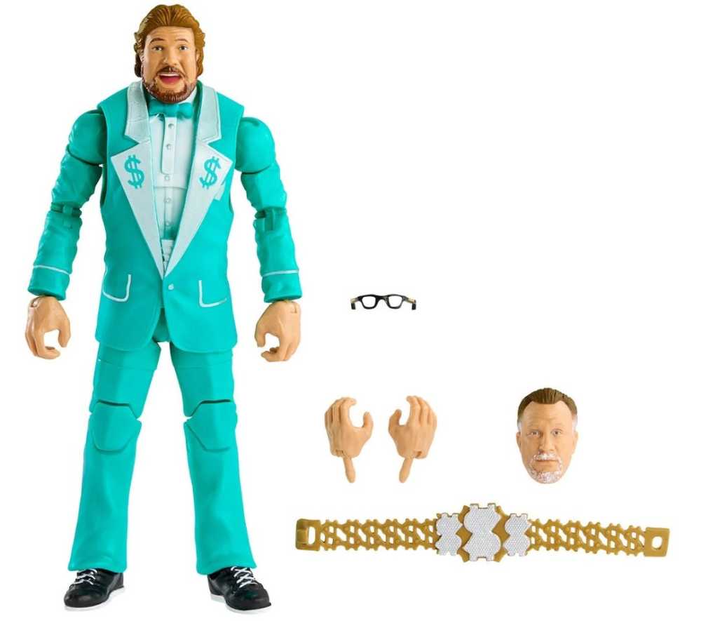 “Million Dollar Man” Ted DiBiase - Mattel (Mattel Elite Collection Legends) action figure collectible [Barcode 194735117239] - Main Image 3