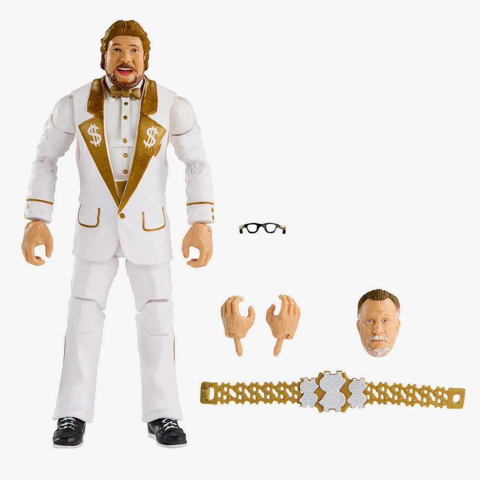 Ted Diabse Million Dollar Man Elite Chase - Mattel (WWE Legends Series 20) action figure collectible [Barcode 194735117239] - Main Image 3