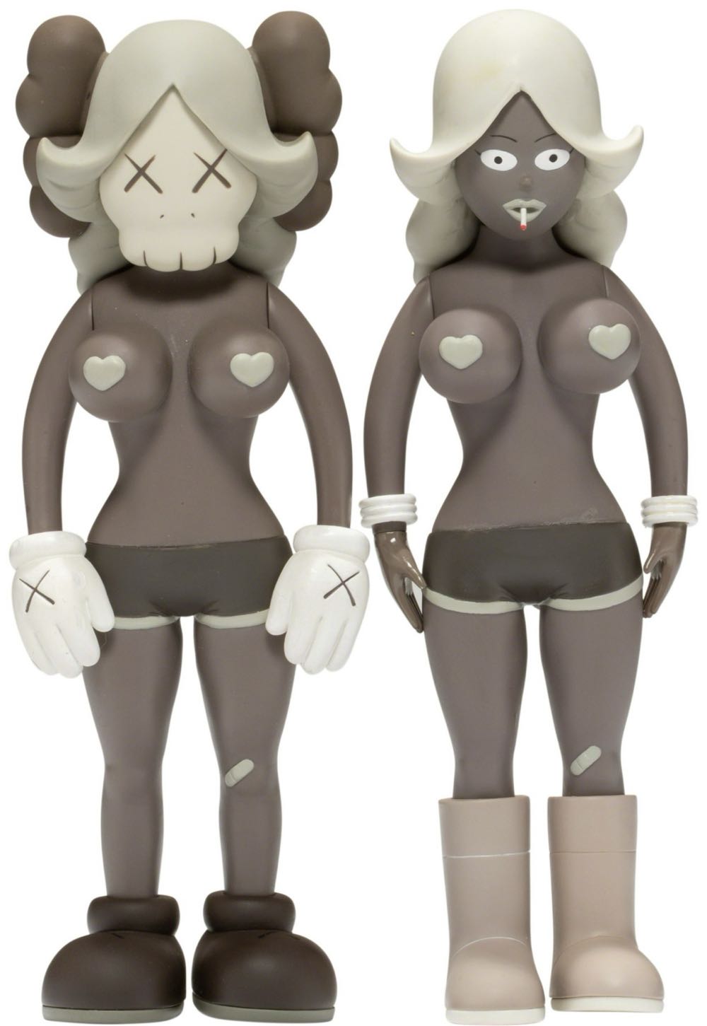 KAWS x REAS - The Twins - MEDICOM TOY (Vinyl Figure) action figure collectible - Main Image 2