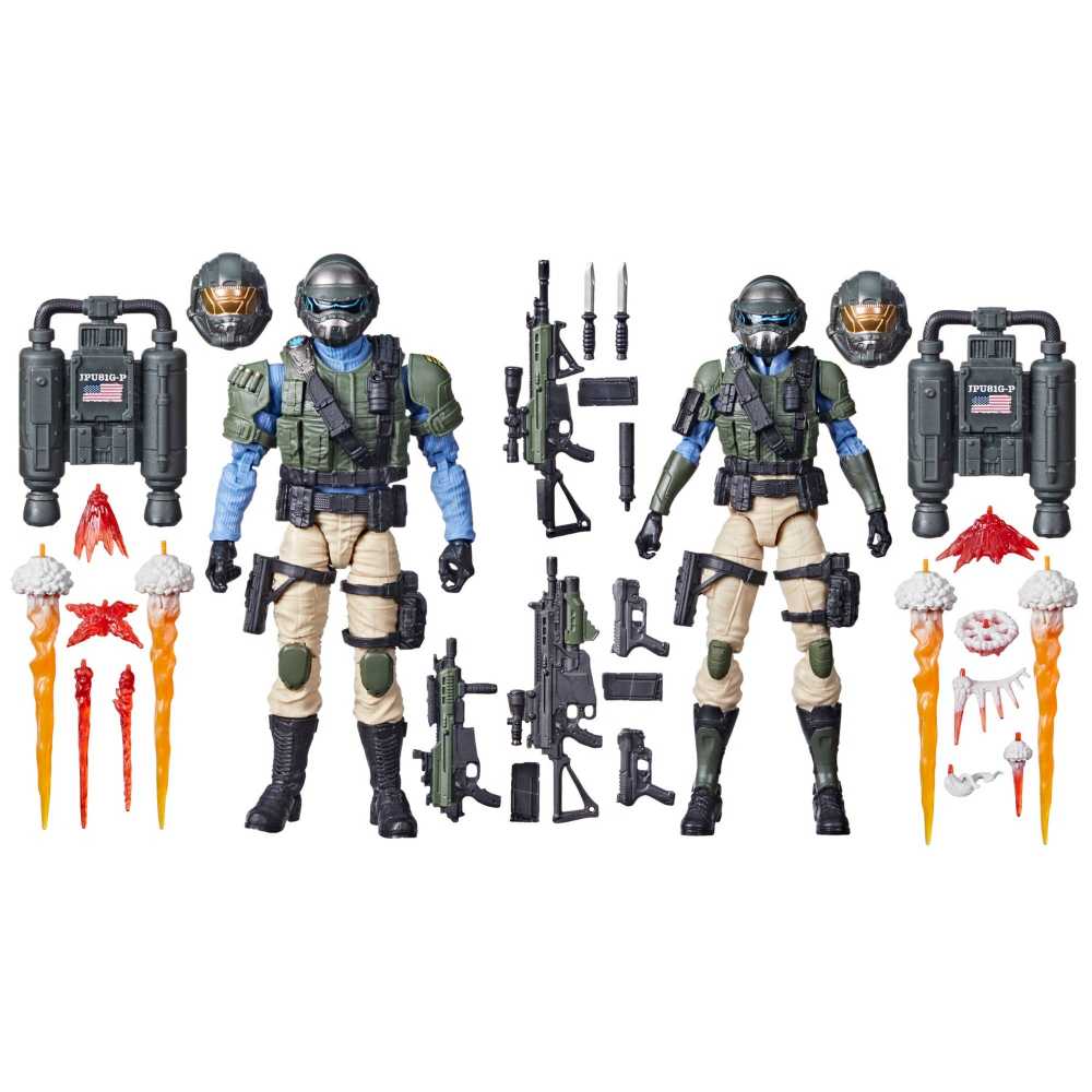 Steel Corps Troopers - #95 (Female) - Hasbro (G.I. Joe) action figure collectible [Barcode 5010996146823] - Main Image 3