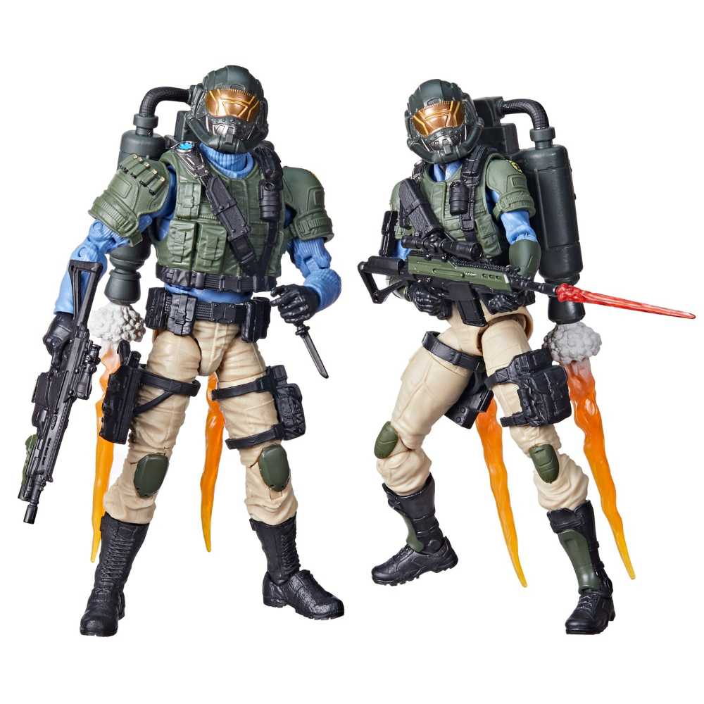 Steel Corps Troopers - #95 (Female) - Hasbro (G.I. Joe) action figure collectible [Barcode 5010996146823] - Main Image 4