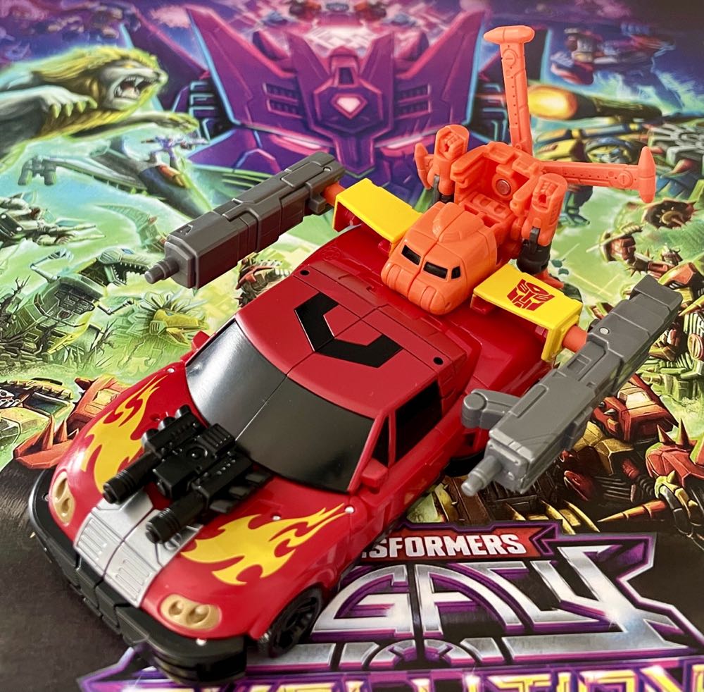 Armada EVO HOT ROD POWERLINX - Hasbro (Transformers Legacy Evolution) action figure collectible [Barcode 5010996138842] - Main Image 4