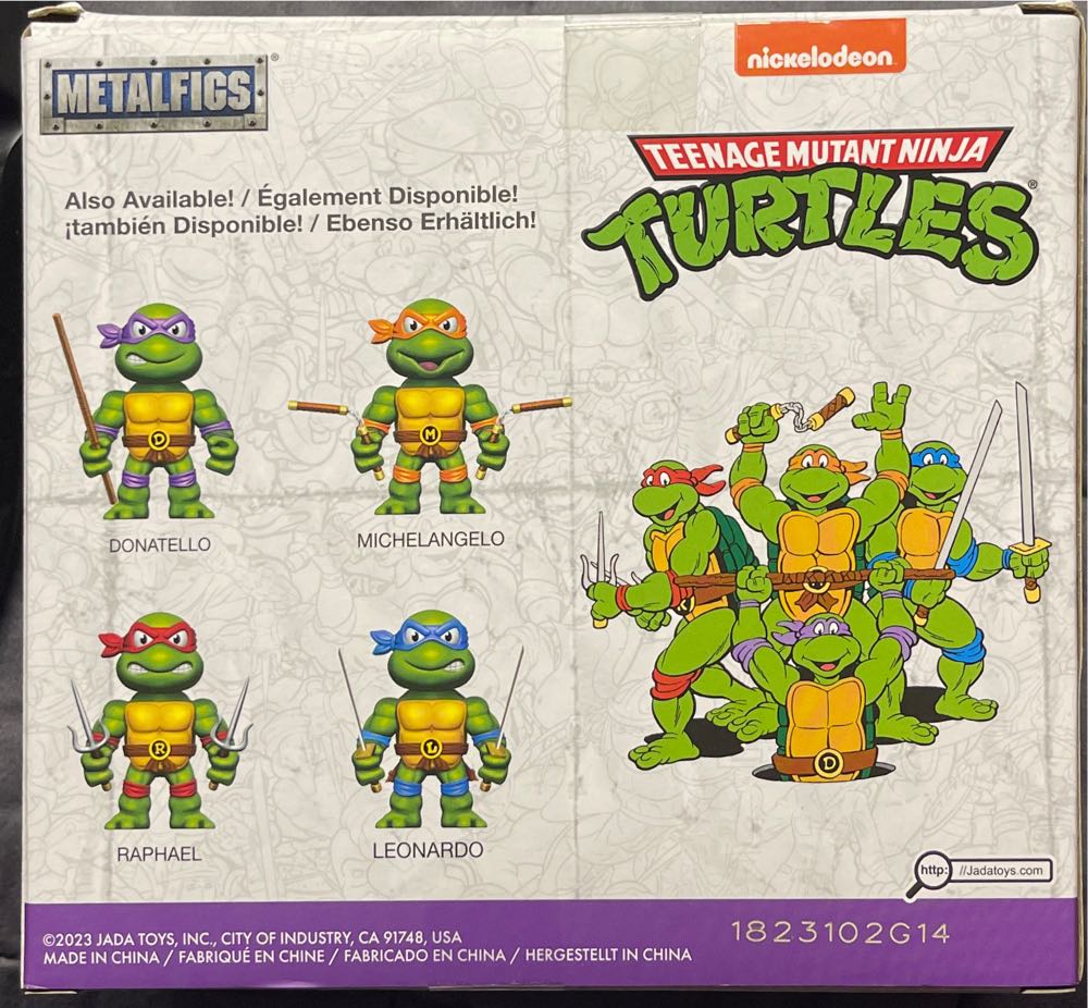 Donatello - Jada (TMNT) action figure collectible [Barcode 801310318492] - Main Image 3