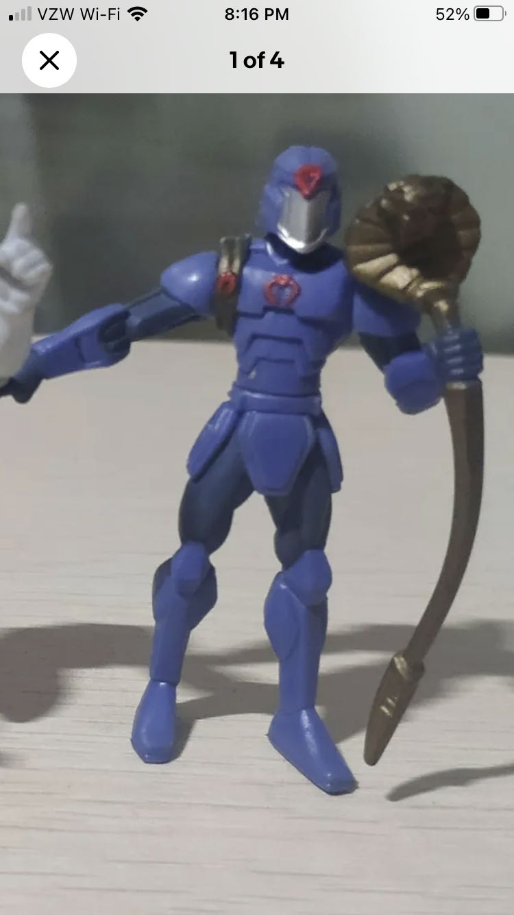 GI Joe- Cobra Commander Sigma 6 - Hasbro action figure collectible - Main Image 2