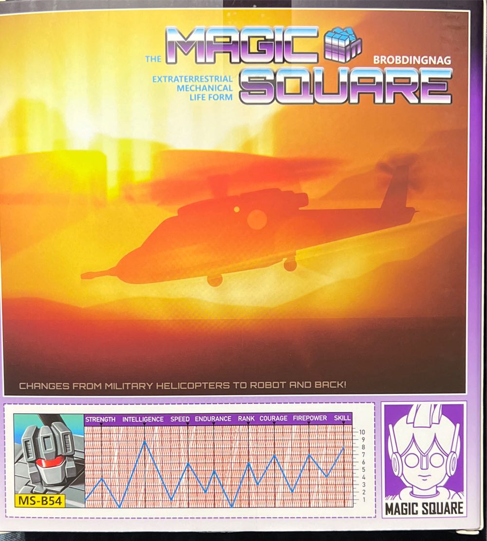 Transformers Legends Tornado (Vortex) - Magic Square action figure collectible - Main Image 2