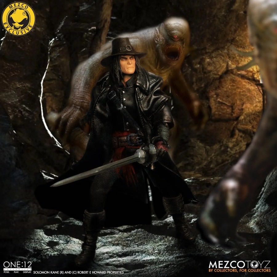 Solomon Kane (One:12 Mezco) - Mezco Toyz - One:12 Collective (One:12 Collective - Solomon Kane) action figure collectible [Barcode 696198761849] - Main Image 4