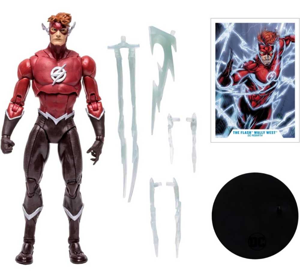 The Flash Wally West - McFarlane Toys (DC Multiverse) action figure collectible - Main Image 2